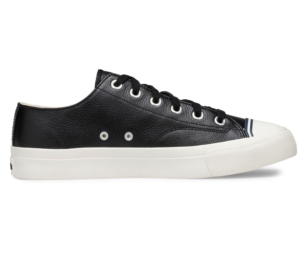 Keds Sneaker Damen Schwarz - Royal Lo Classic Leder - KPL-463058